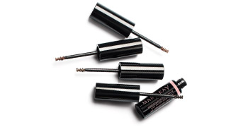 Image of four Mary Kay Volumizing Brow Tint wands along with a tube.